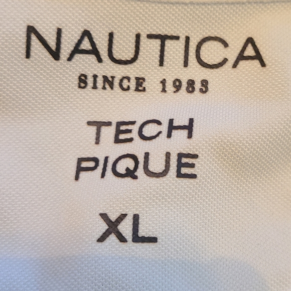 (672) Nautica Men's Classic Fit Short Sleeve Polo Shirt Size XL Color: Black - Picture 8 of 15